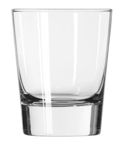 Libbey 2307 Geo 13.25 Ounce Double Old Fashioned Glass - 12 / CS