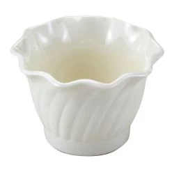 Cambro SRB5CW148 White Camwear 5 Oz. Swirl Bowl - 24 / CS