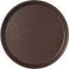 Carlisle 1100GR2076 Griptite 2 Tan 11" Round Tray