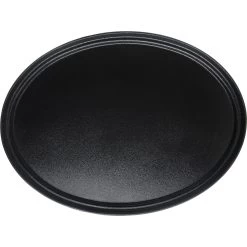 Carlisle 3100GR2004 Griptite 2 Black 31.5 X 23.5 Oval Tray
