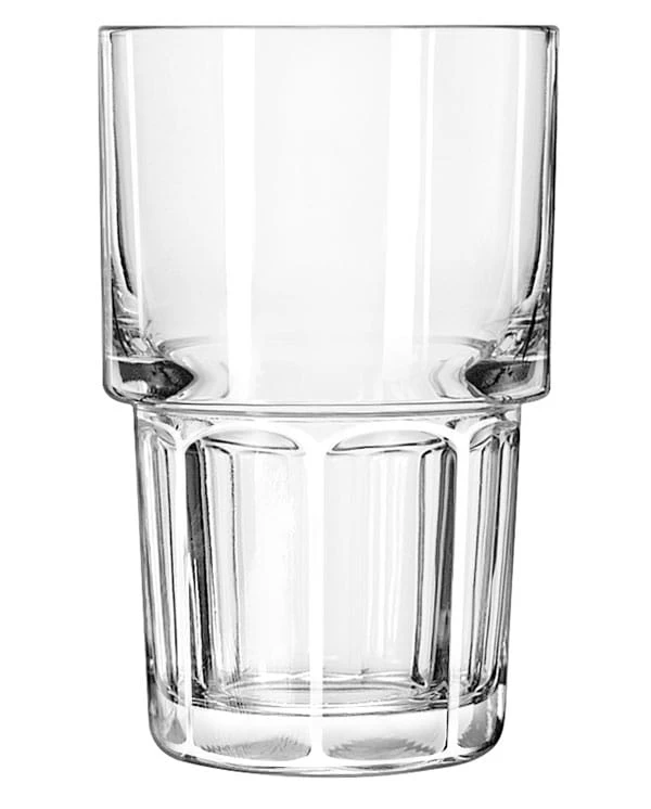 Libbey 15656 Gibraltar Stackable 9 Oz. Hi-Ball Glass - 36 / CS