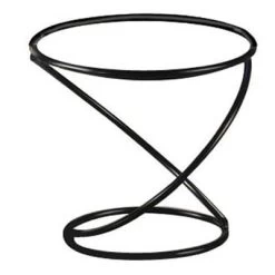 American Metalcraft LWUS1041 Ironworks 4 " Black Iron Riser"