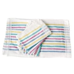 Chef Revival® 705MSK Multi-Stripe Terry Cloth Towel - Dozen