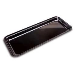 Delfin TRC-156-10 15" X 6.5" X 1" Black Market Tray