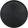 Carlisle 1600GL004 Griplite 16-1/2" Round Black Tray