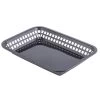 TableCraft 1077BK Grande Black 10-3/4" Platter Basket - Dozen