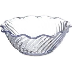 Carlisle 453307 13 Oz. Clear Tulip Bowl - 24 / CS
