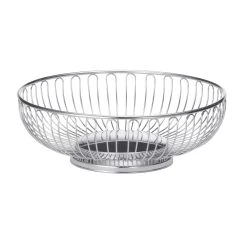 TableCraft 4175 Chalet Chrome Plated 9.63" X 3.25" Basket