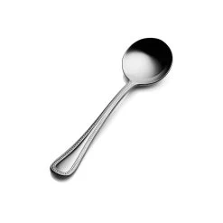 Bon Chef S701 Bolero 18/8 Stainless Steel Bouillon Spoon - Dozen
