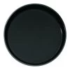 Cambro PT1100110 Black 11" Round Non-Skid Polytread Tray - 12 / CS