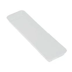 Cambro 6302MT148 White 6-9/16" X 30" Market Display Pan - 12 / CS