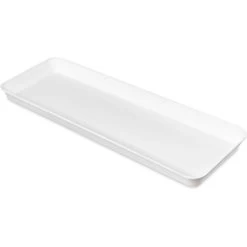 Carlisle 10302FMT301 White 10-1/2 X 30" X 2" Market Tray