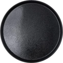 Carlisle 1600GR2004 Griptite2 Black 16" Round Tray
