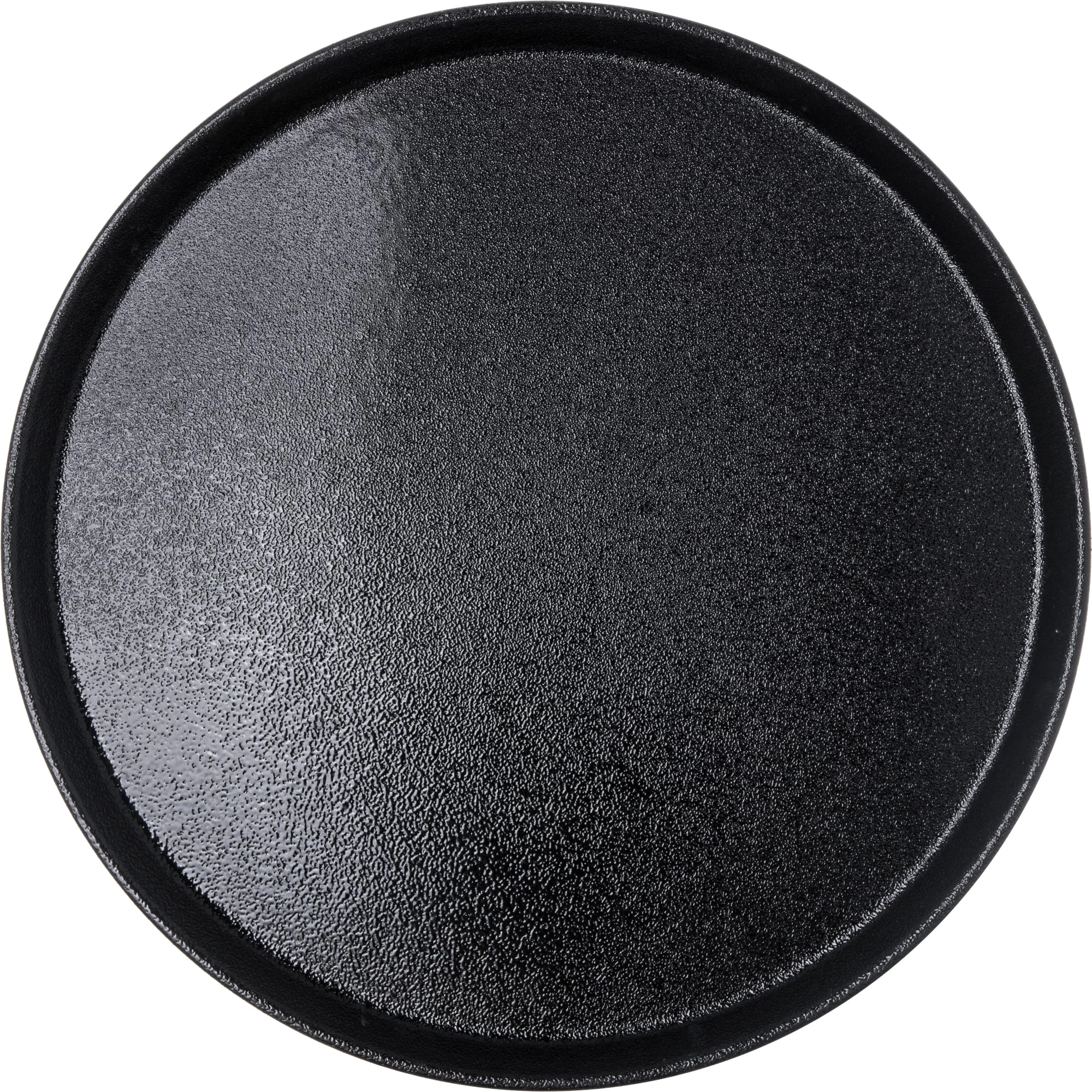 Carlisle 1600GR2004 Griptite2 Black 16" Round Tray