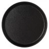 Carlisle 1100GR2004 Griptite 2 Black 11" Round Tray