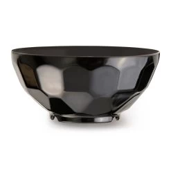 G.E.T. RB-122-BK Fuji Black 11 Ounce Rice / Soup Bowl - Dozen