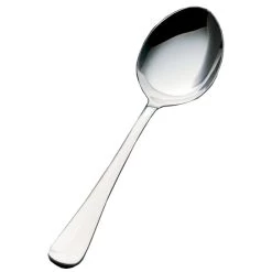 Vollrath 48104 Queen Anne 8-3/8" Serving Spoon - Dozen