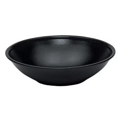 Cambro SB60110 Budget Black 12.6 Oz. Salad Bowl - Dozen