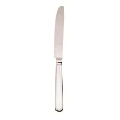 World Tableware 213 5502 Baguette 9-3/4" Fluted Dinner Knife - Dozen