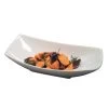 American Metalcraft SQVL914 White Ceramic Squoval 48 Oz. Bowl