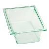 Delfin BRC-611CTD-49 2 Qt. Green Glass Rectangular Bowl For CTD Riser