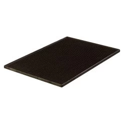 Carlisle 1060103 Black 12" X 18" Service Area Mat