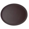 Cambro 2700CT138 Camtread Tavern Tan 22" X 27" Oval Tray