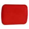 Traex 1216-02 Red Plastic 12 X 16 In. Fast Food Tray - Dozen