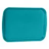 Traex 1014-33 Teal Plastic 10 X 14 Fast Food Tray - 24 / CS