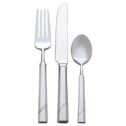 World® Tableware 988 002 Zephyr 7-1/4" Dessert Spoon - Dozen