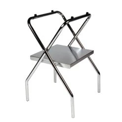CSL 1054S-C Chrome Steel 31" Folding Tray Stand
