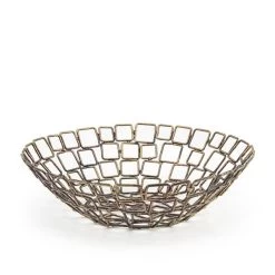 FOH BBK011GOI22 Coppered Wireware 10" Link Basket"