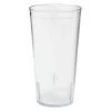 G.E.T. 6620-1-CL Textured Clear 20 Oz. Tumbler - 72 / CS