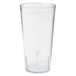 G.E.T. 6620-1-CL Textured Clear 20 Oz. Tumbler - 72 / CS