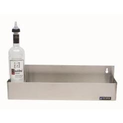 CARLISLE San Jamar® B5522 Stainless Steel 5-Bottle Single Rail Speed Rail