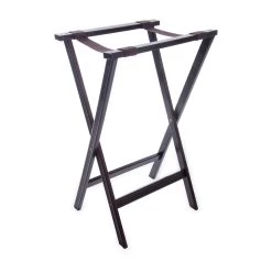 Carlisle C3620W11 30" Walnut Wood Tray Stand