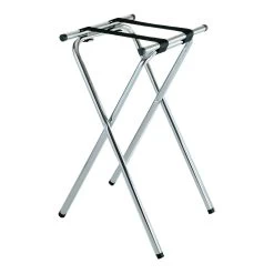 CSL 1053C 31" Deluxe Chrome Tubular Steel Tray Stand