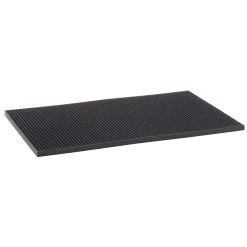 Traex 2331-99 Black 12 X 18 X .5" Bar Service Mat