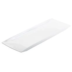 Gourmet Display By Cal-Mil PP152 White Porcelain 23 X 7" Platter