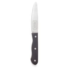 Walco 880528R HD Steak Knife With Black Delrin Handle - Dozen
