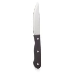 Walco 880528 HD Steak Knife With Black Delrin Handle - Dozen
