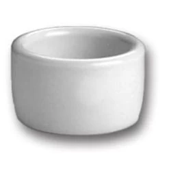 Hall China 9150ABWA Bright White 2 Oz Ramekin / Cheese Pipkin- 36 / CS
