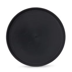 Traex 1474-0606 Black Plastic 14 In Round T-Rex Non-Skid Tray
