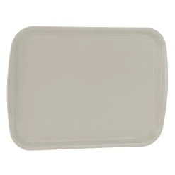 Traex 1014-31 Gray Plastic 10 X 14" Fast Food Tray - Dozen