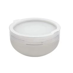 Bon Chef 9316 Stainless Steel 7 Qt. Cold Wave Bowl W/ Stackable Cover