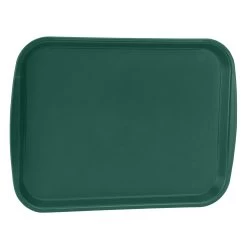 Traex 1216-191 Vista Green 12 X 16 Fast Food Tray - Dozen