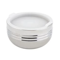 Bon Chef 9318 Stainless 1.7 Qt. Cold Wave Bowl W/ Stackable Cover