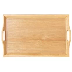 G.E.T. RST-2516-N Natural 25" X 16" Room Service Tray