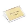 TableCraft ACHS46 4" X 4" Slanted Sign Holder - 12 / CS
