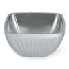 CARLISLE Vollrath 47684 S/S Fluted Square 8.2 Quart Double Wall Serving Bowl